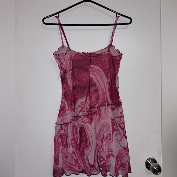 Urban Outfitters Moxie Mesh Mini Slip Dress - Picture 4 of 4